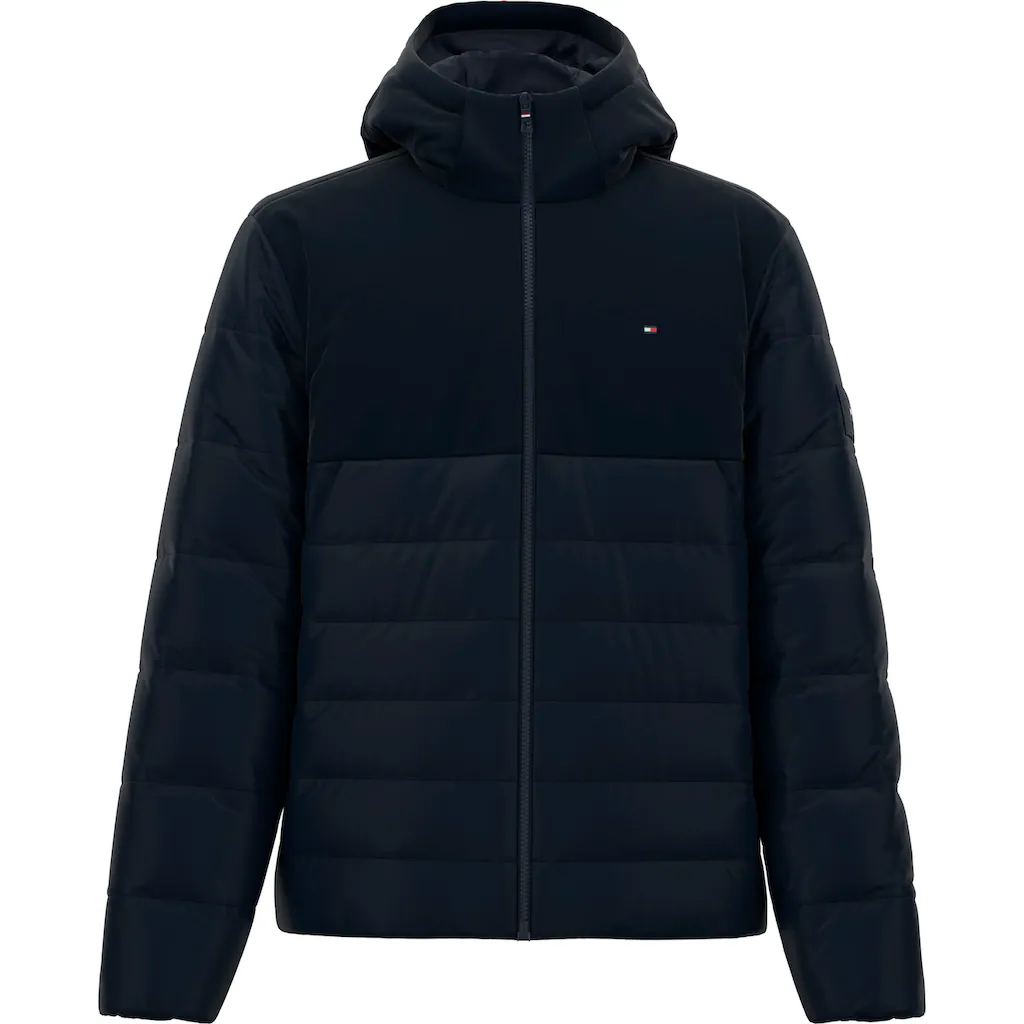 Tommy Hilfiger Steppjacke »CL MIXED MEDIA HOODED JACKET« mit Kapuze ▷ bestellen