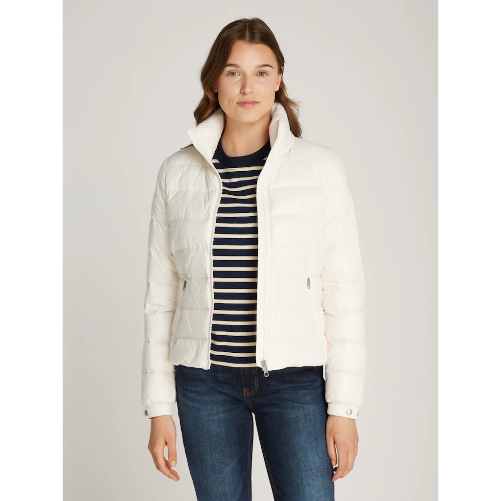 Tommy Hilfiger Steppjacke »LW DOWN FEMININE GLOSS JACKET« mit leichter Wattierung