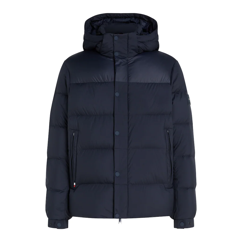 Tommy Hilfiger Steppjacke »MIX DOWN HOODED PUFFER JACKET« mit Kapuze mit abnehmbarer Kapuze ▷ kaufen
