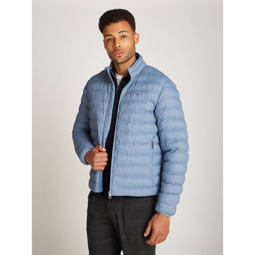 Tommy Hilfiger Steppjacke »PACKABLE RECYCLED JACKET« mit Logostickerei