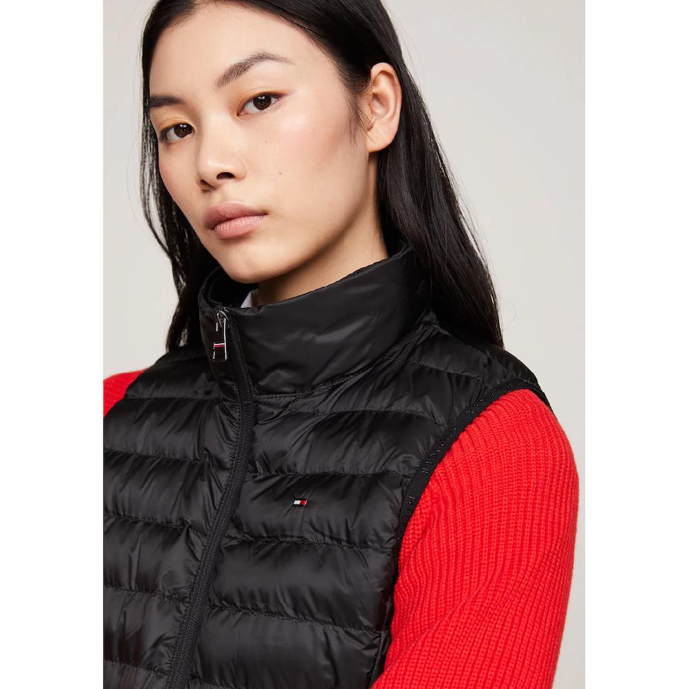Tommy Hilfiger Steppweste »LW PADDED GLOBAL STRIPE VEST« (Global Serie TH WOMEN) Reißverschlusstaschen