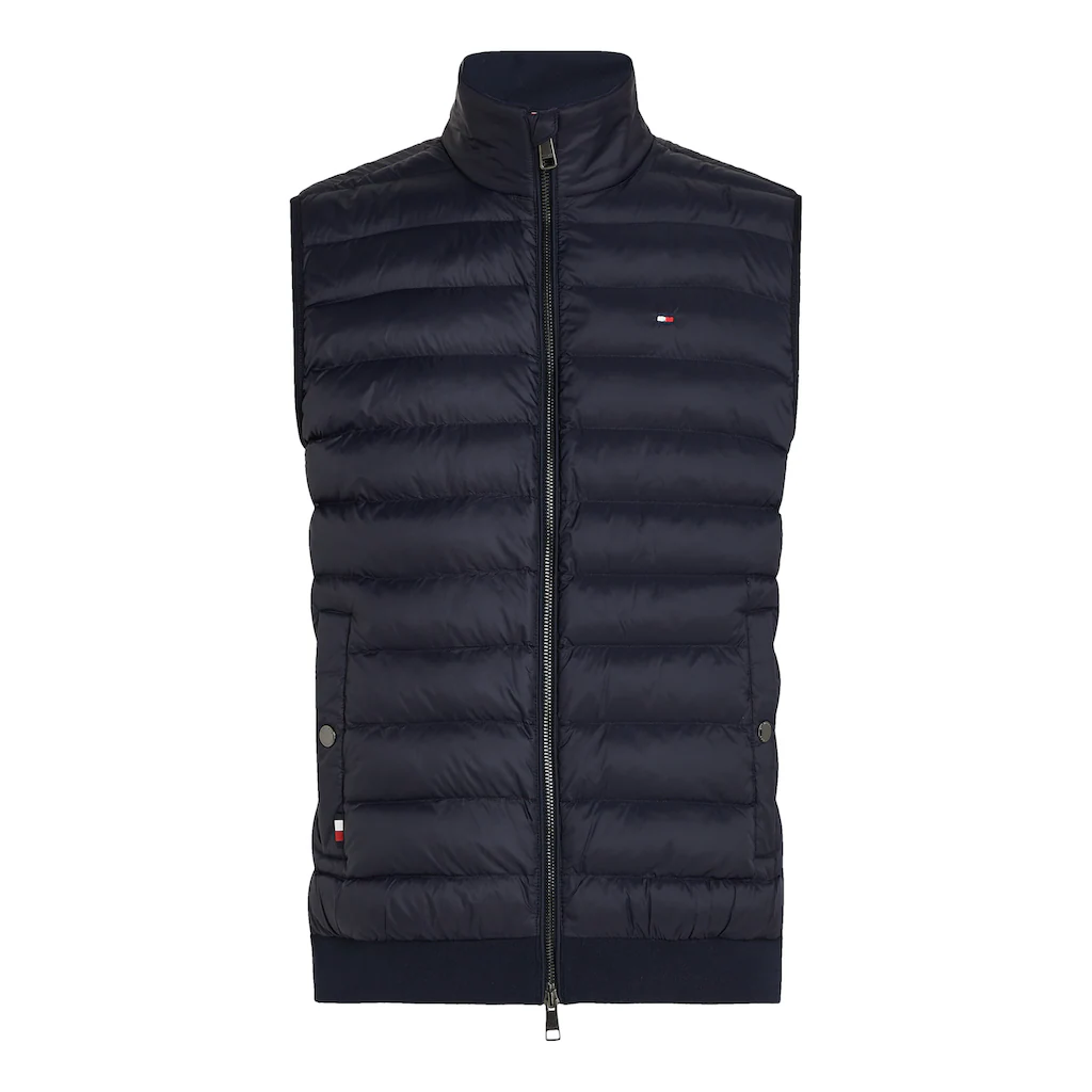 Tommy Hilfiger Steppweste »MIX MEDIA VEST« Rückenteil Ungesteppt ▷ Für