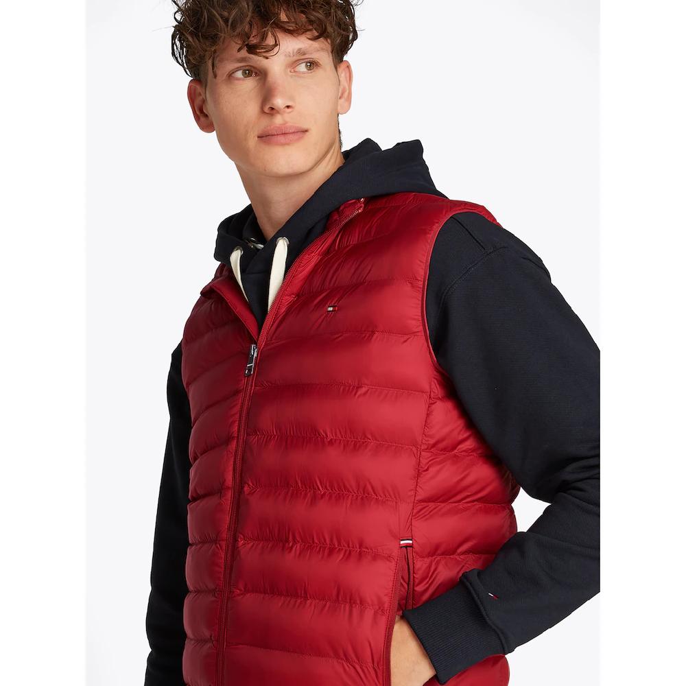 Tommy Hilfiger Steppweste »PACKABLE RECYCLED VEST« Mit Logostickerei ▷ Kaufen