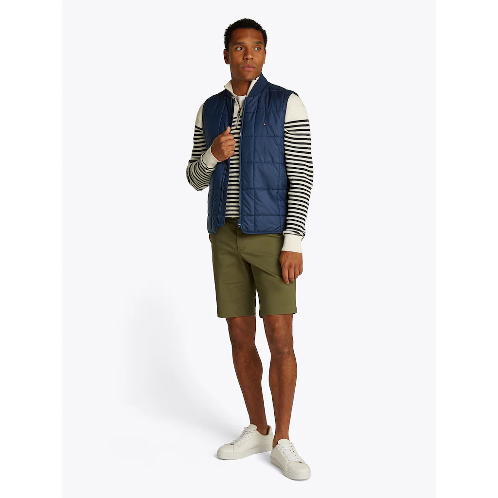 Tommy Hilfiger Steppweste »SQUARE QUILTED VEST« Mit Rundhalsausschnitt ▷ Kaufen