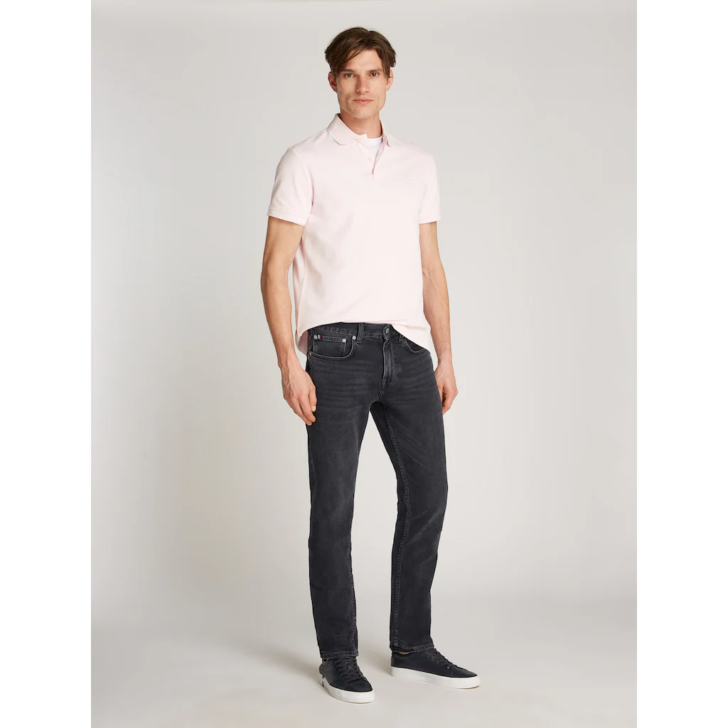 Tommy Hilfiger Straight-Jeans »STRAIGHT DENTON STR CLARK BLACK« In Schwarzer Waschung ▷ Für