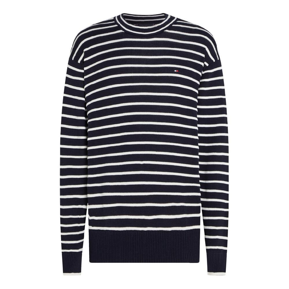 Tommy Hilfiger Strickpullover »BRETON STRUCTURE CREW NECK« Mit Rundhalsausschnitt ▷ Kaufen