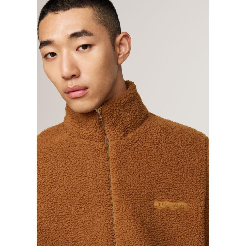 Tommy Hilfiger Sweatjacke »MONOTYPE TEXTURED FLEECE ZT« Aus Strukturiertem Teddy-Fleece ▷ Für