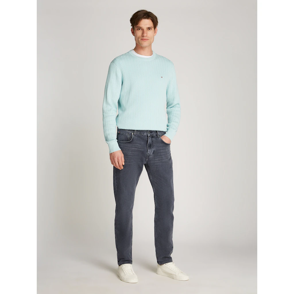 Tommy Hilfiger Tapered-fit-Jeans »TAPERED HARLEM STR TREVOR GREY« In Grauer Waschung ▷ Kaufen