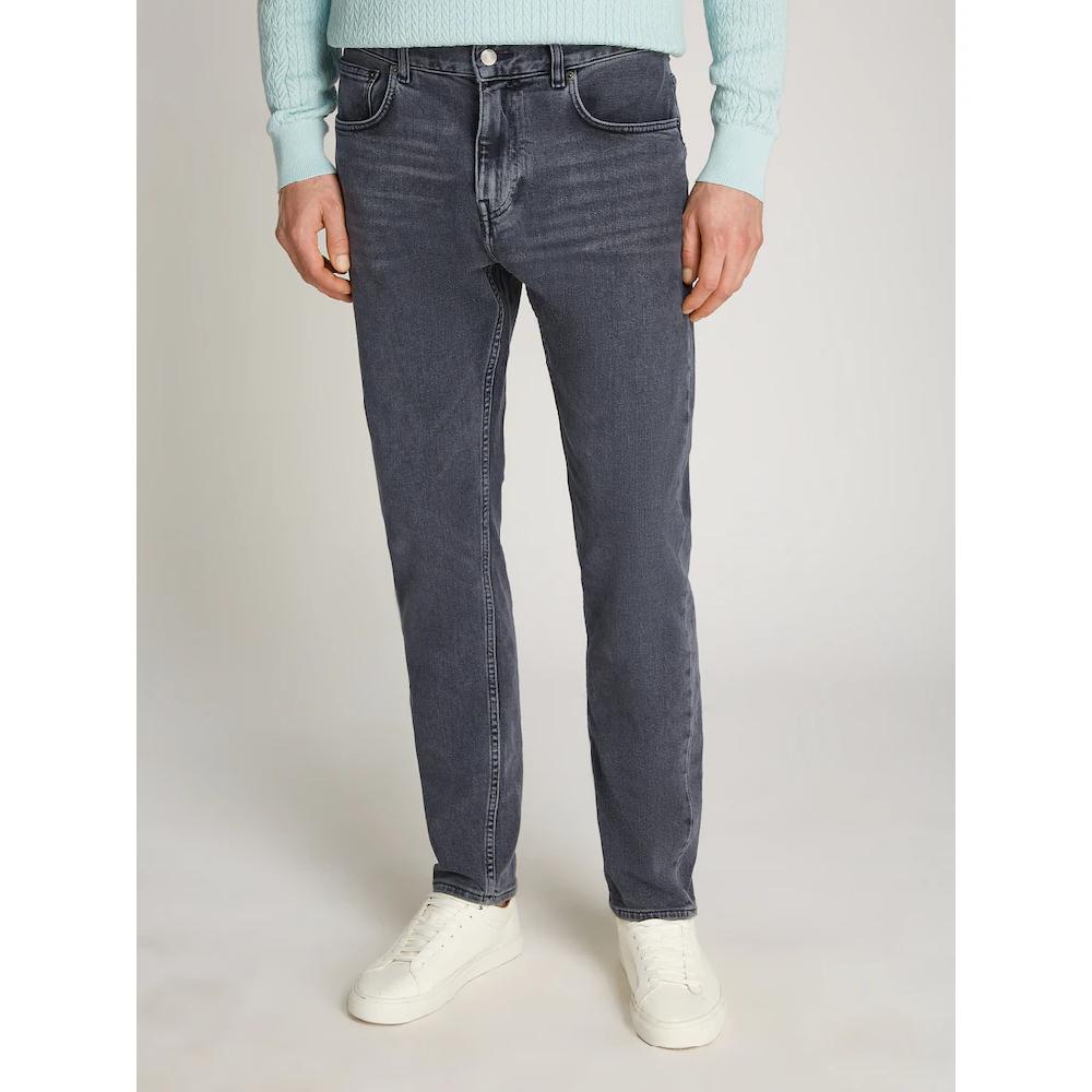 Tommy Hilfiger Tapered-fit-Jeans »TAPERED HARLEM STR TREVOR GREY« in grauer Waschung ▷ kaufen