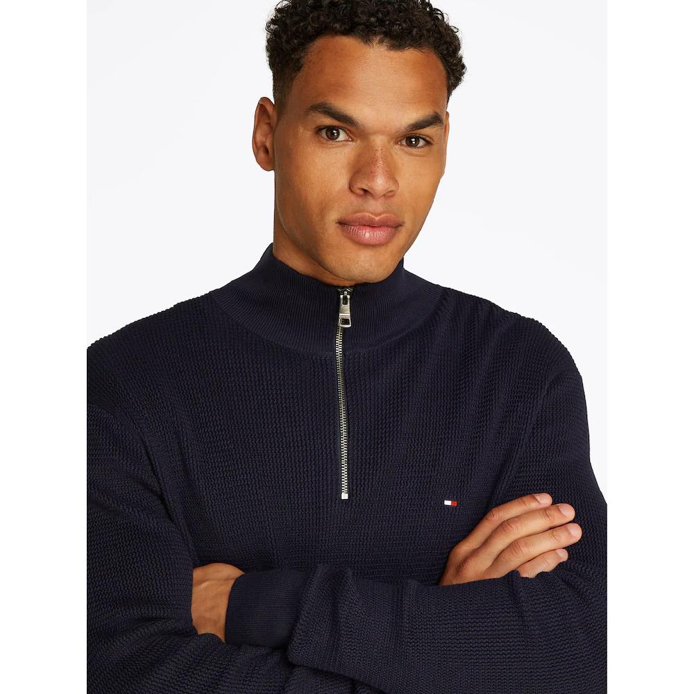 Tommy Hilfiger Troyer »RACKING STRUCTURE ZIP MOCK« ▷ Kaufen