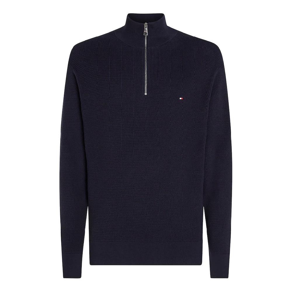 Tommy Hilfiger Troyer »RACKING STRUCTURE ZIP MOCK« ▷ Kaufen