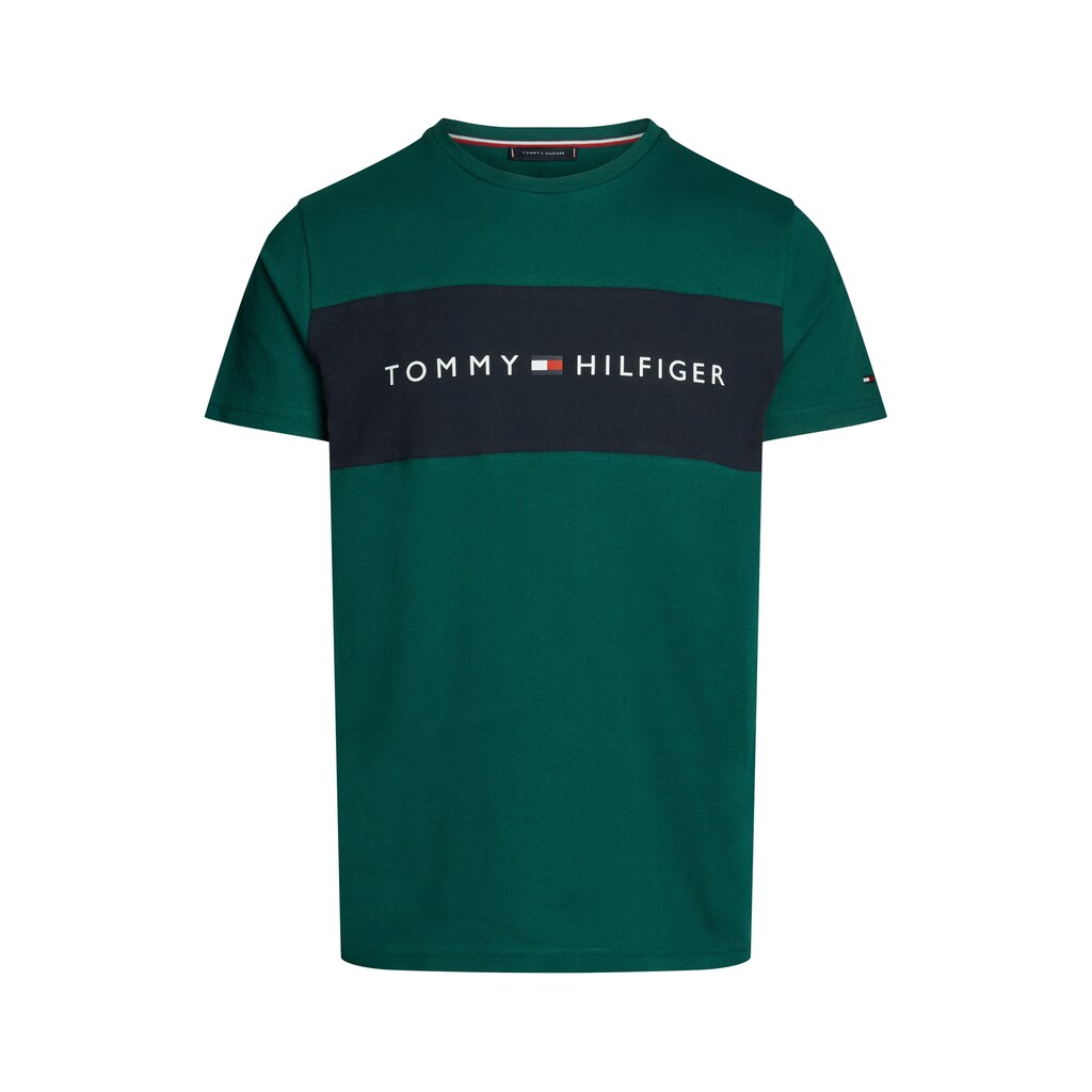 Tommy Hilfiger Underwear T-Shirt »SS T-SHIRT BLOCK LOGO« Mit Farbeinsatz Mit Logoschriftzug ▷ Bestellen