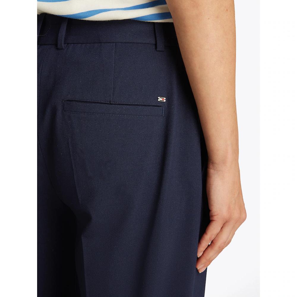 Tommy Hilfiger Webhose »Low Normal Waist Bi-Stretch« Gürtelschlaufe Elastisch Pflegeleicht Bügelfrei Business Casual
