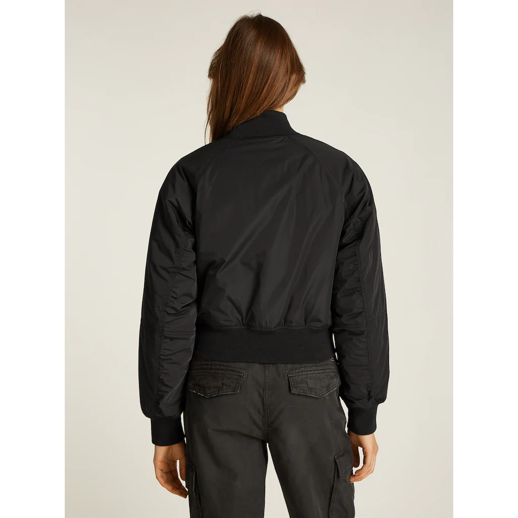 Tommy Jeans Bomberjacke Mit Leichter Wattierung Mit Logostickerei