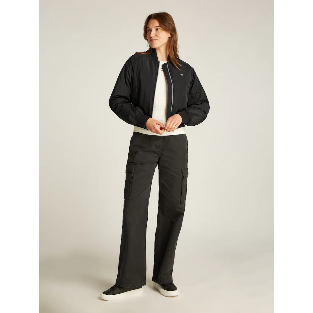 Tommy Jeans Bomberjacke Mit Leichter Wattierung Mit Logostickerei
