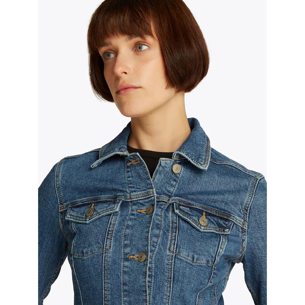 Tommy Jeans Curve Jeansjacke »VIVIANNE SKN JACKET EXT BI8130« In Großen Größen