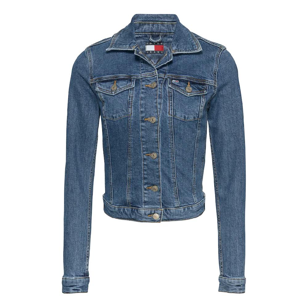 Tommy Jeans Curve Jeansjacke »VIVIANNE SKN JACKET EXT BI8130« In Großen Größen