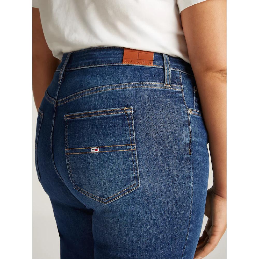 Tommy Jeans Curve Schlagjeans »CRV SYLVIA HGH FLR« In Großen Größen Im 5-Pocket-Style