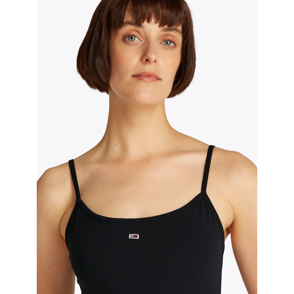 Tommy Jeans Curve Spaghettitop »TJW ESSENTIAL STRAP TOP EXT« In Großen Größen Spaghettiträger