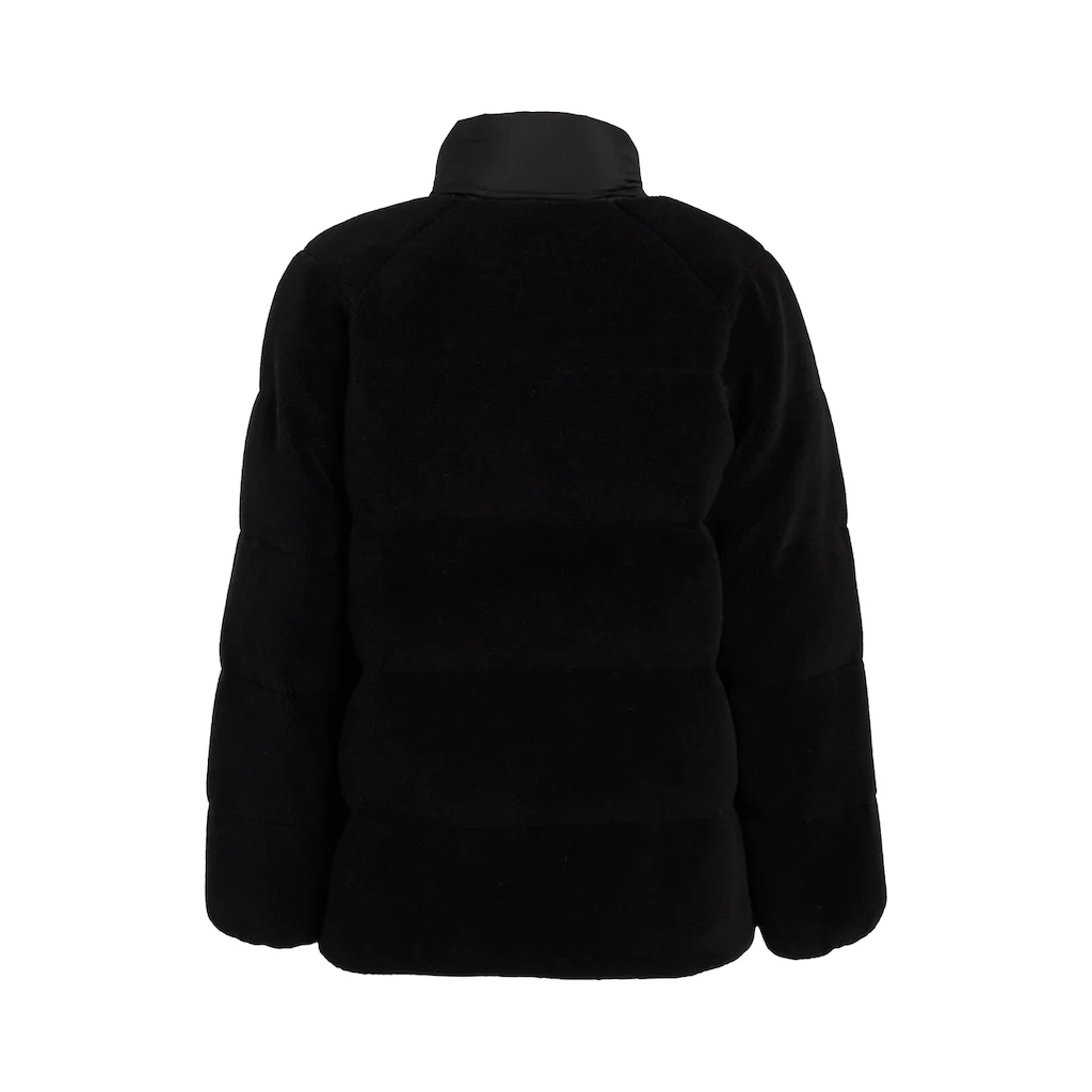 Tommy Jeans Fleecejacke »TJM POLY TEDDY PUFFER EXT« Besticktes Markenlogo Auf Brusthöhe ▷ Für