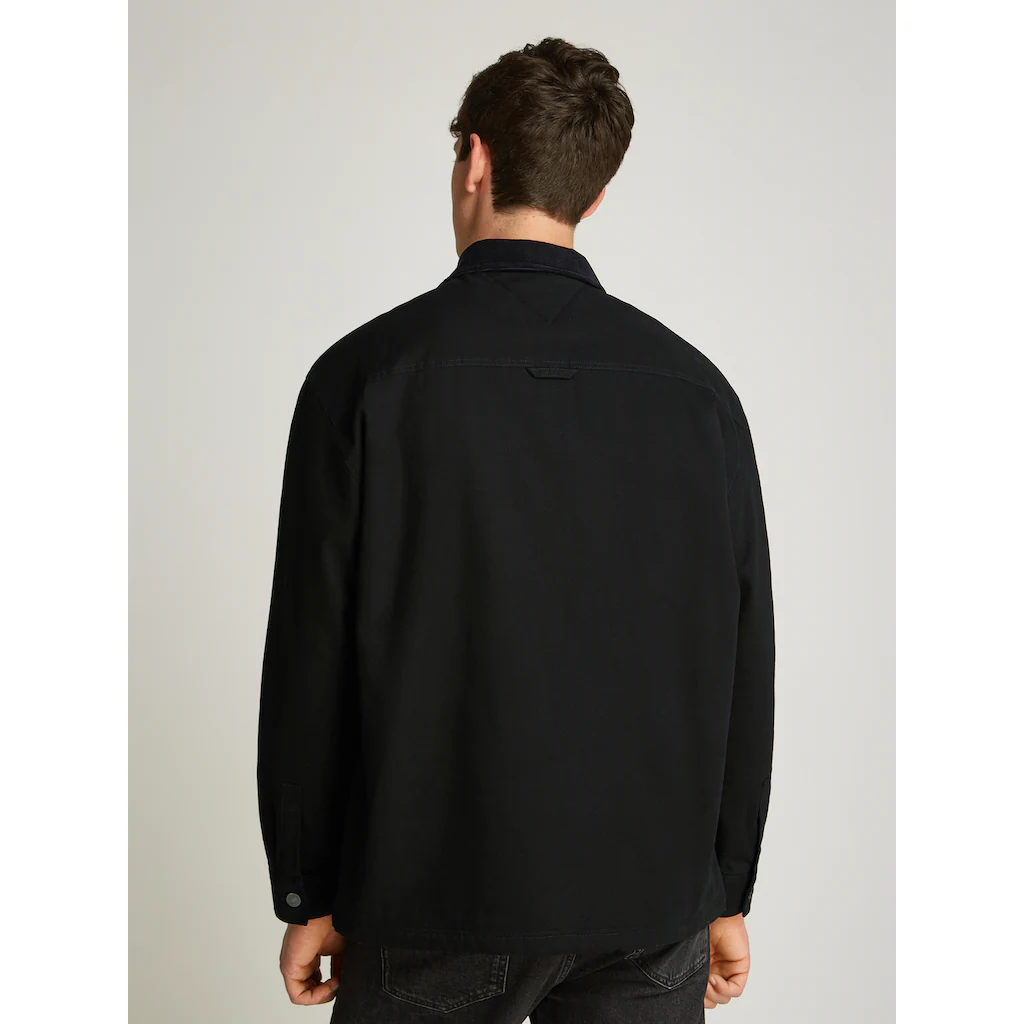 Tommy Jeans Hemdjacke »TJM CANVAS-CORD OVERSHIRT EXT« Mit Angerauter Weichen Innenseite ▷ Bestellen
