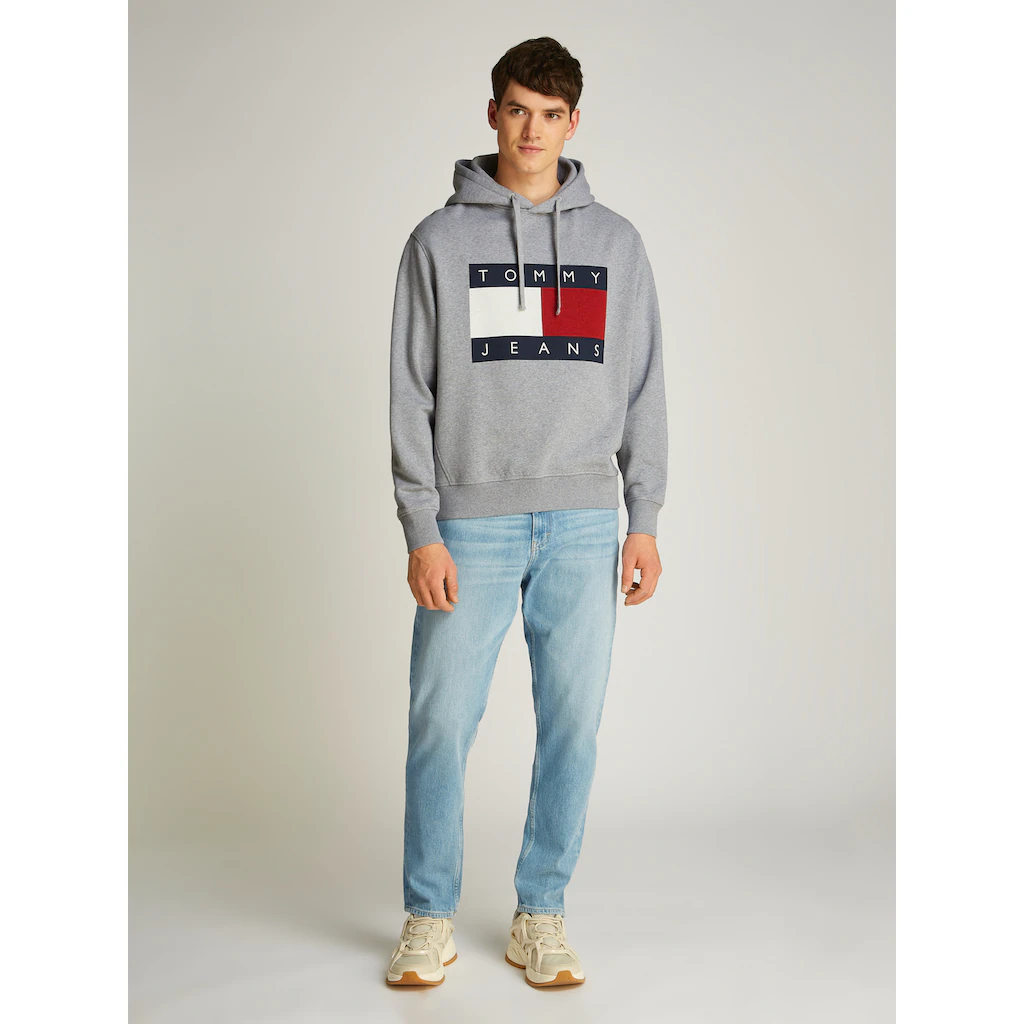 Tommy Jeans Hoodie »TJM MELANGE FLAG HOODIE« Mit Großem Logo ▷ Kaufen