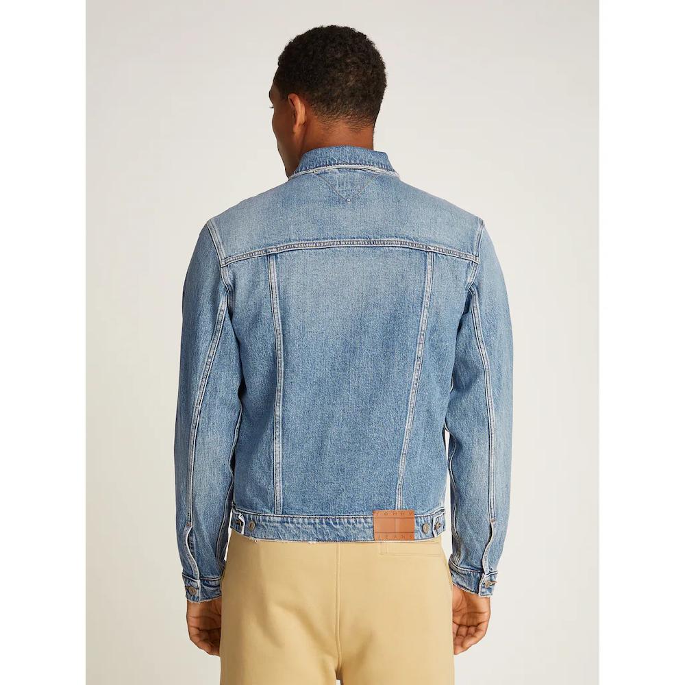 Tommy Jeans Jeansjacke »RYAN RGLR TRCKR JCKT AI6137« In Blauer Waschung ▷ Für
