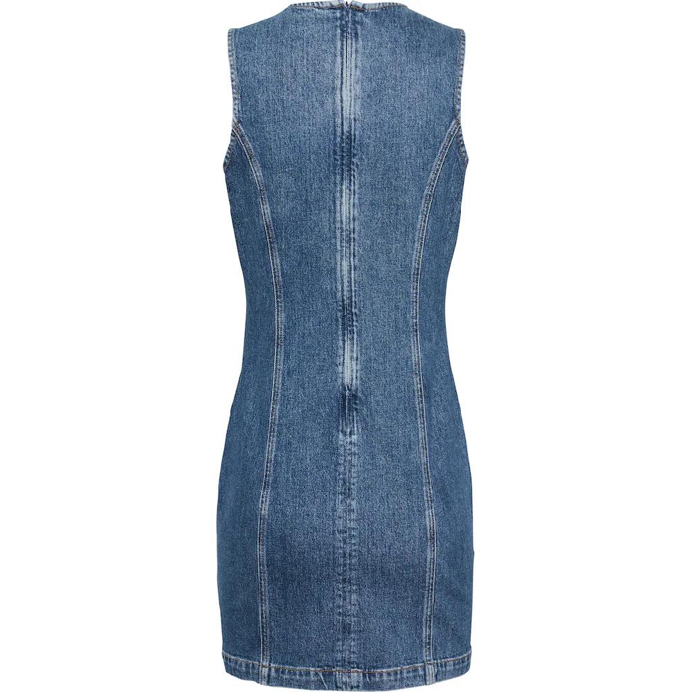 Tommy Jeans Jeanskleid »MINI DRESS AI6136« Mit Strass-Details