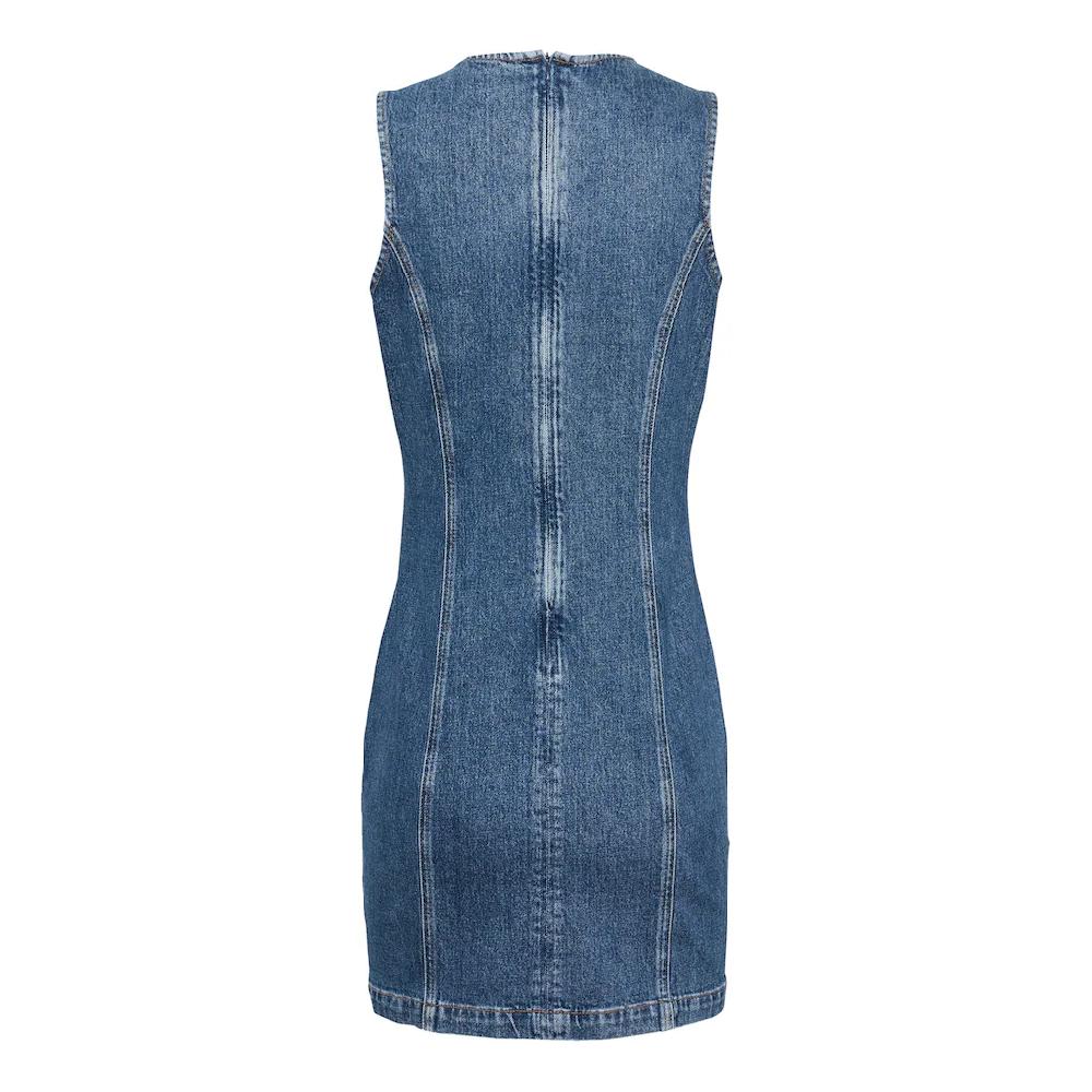 Tommy Jeans Jeanskleid »MINI DRESS AI6136« Mit Strass-Details