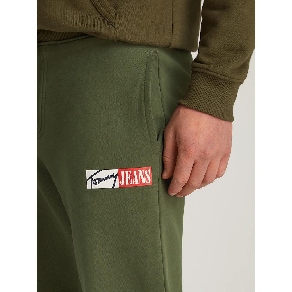 Tommy Jeans Jogginghose »TJM SLIM ENTRY SWEATPANT« Mit Logo