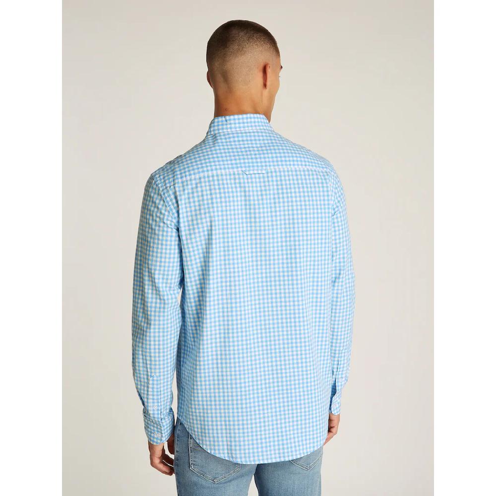 Tommy Jeans Karohemd »TJM POPLIN CHECK SHIRT« Mit Karomuster ▷ Bestellen