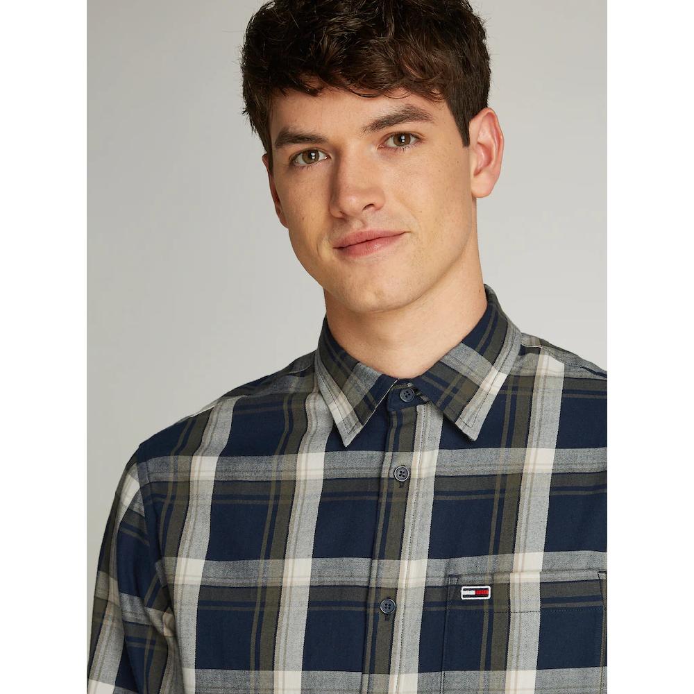 Tommy Jeans Karohemd »TJM REG CHECK FLANNEL SHIRT EXT« Mit Karomuster ▷ Kaufen