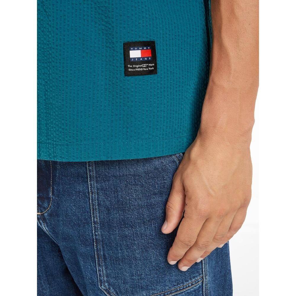 Tommy Jeans Kurzarmhemd »TJM RLX SEERSUCKER CAMP SHIRT« ▷ Kaufen