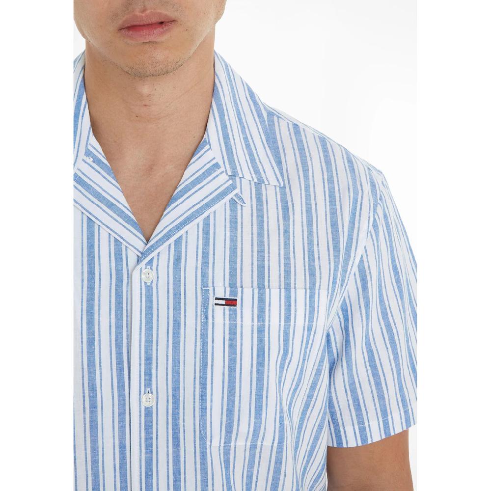 Tommy Jeans Kurzarmhemd »TJM STRIPE LINEN SS SHIRT EXT« ▷ Kaufen