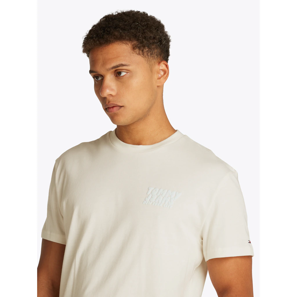 Tommy Jeans Kurzarmshirt »TJM REG BUBBLE BACK SS TEE EXT« Mit Rundhalsausschnitt ▷ Bestellen
