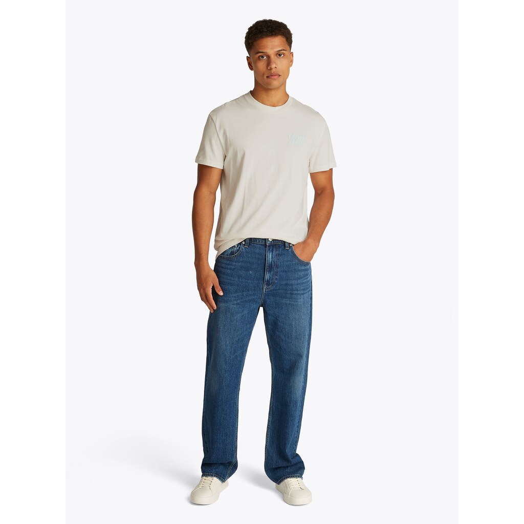 Tommy Jeans Kurzarmshirt »TJM REG BUBBLE BACK SS TEE EXT« Mit Rundhalsausschnitt ▷ Bestellen