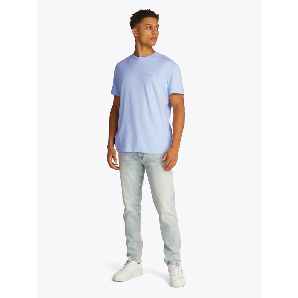 Tommy Jeans Kurzarmshirt »TJM REG GRAPHIC SLUB TEE EXT« Mit Rundhalsausschnitt ▷ Für