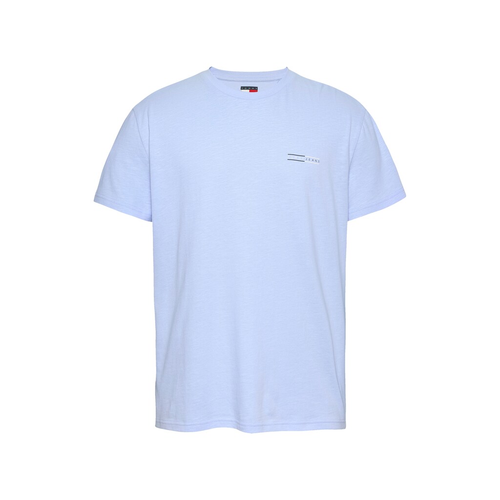 Tommy Jeans Kurzarmshirt »TJM REG GRAPHIC SLUB TEE EXT« Mit Rundhalsausschnitt ▷ Für