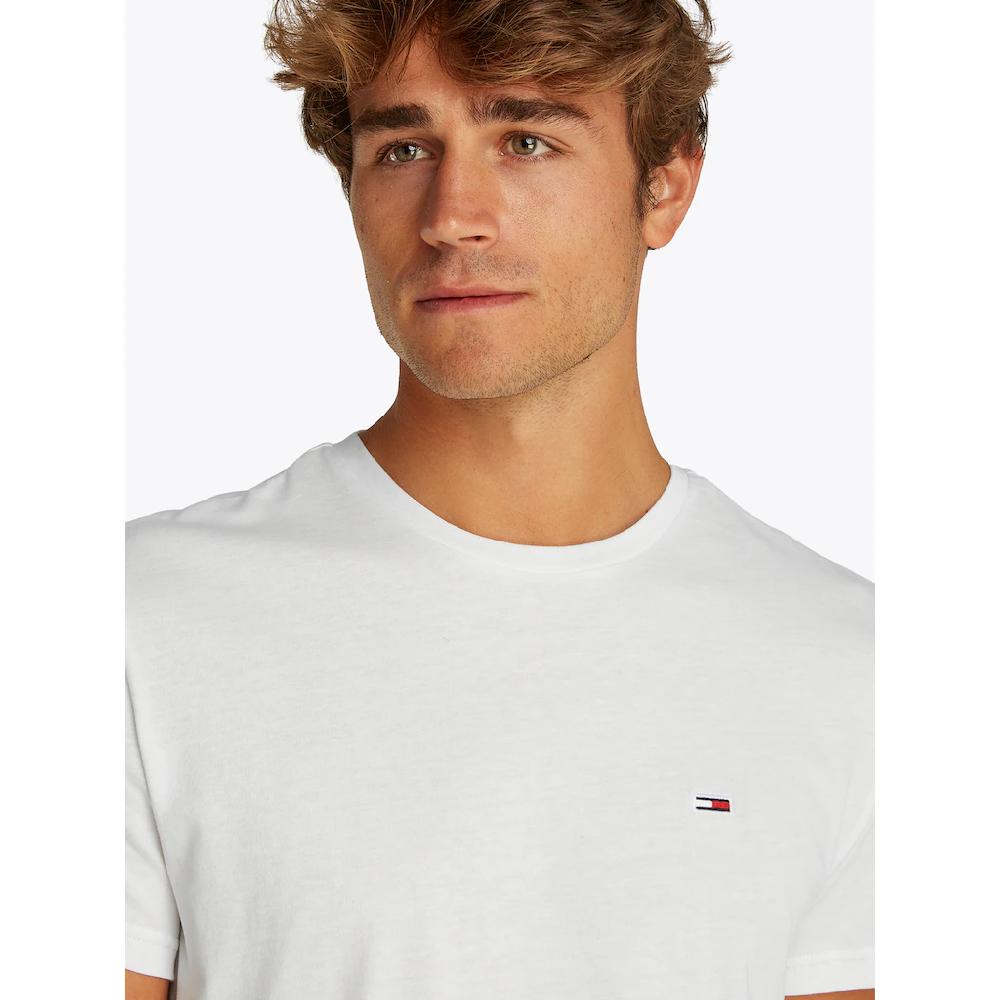 Tommy Jeans Kurzarmshirt »TJM SLIM 2PACK MIX TEE EXT« (Packung 2er-Pack) Mit Rundhalsausschnitt