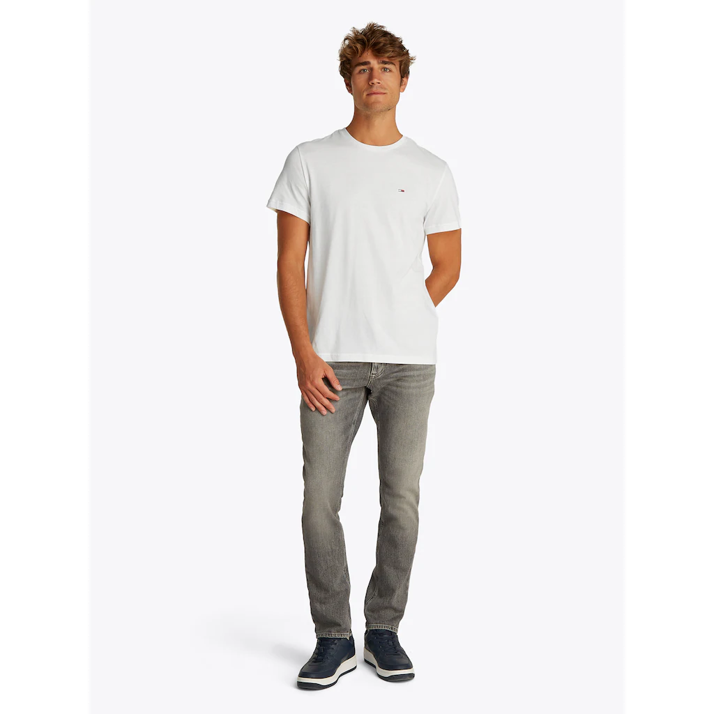 Tommy Jeans Kurzarmshirt »TJM SLIM 2PACK MIX TEE EXT« (Packung 2er-Pack) Mit Rundhalsausschnitt