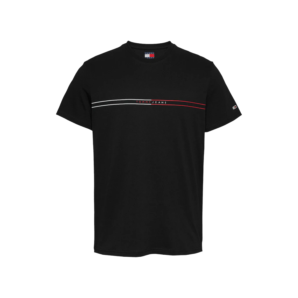 Tommy Jeans Kurzarmshirt »TJM SLIM ENTRY GRAPHIC TEE EXT« Mit Rundhalsausschnitt ▷ Kaufen