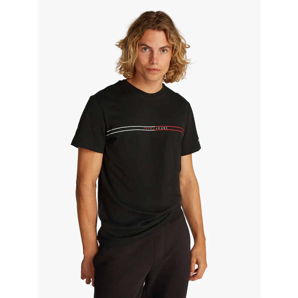 Tommy Jeans Kurzarmshirt »TJM SLIM ENTRY GRAPHIC TEE EXT« Mit Rundhalsausschnitt ▷ kaufen