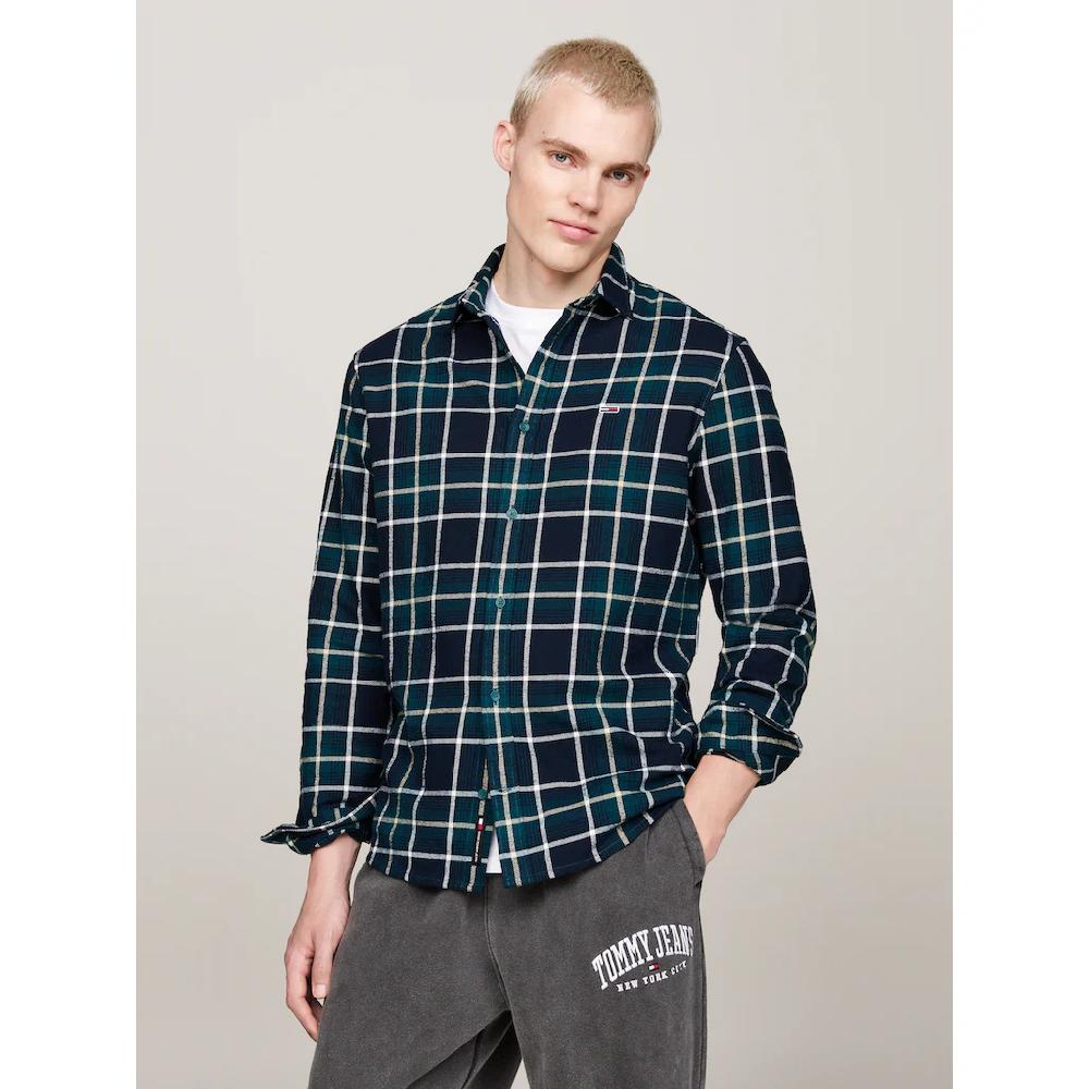Tommy Jeans Langarmhemd »TJM REG CHECK FLANNEL SHIRT EXT« ▷ bestellen