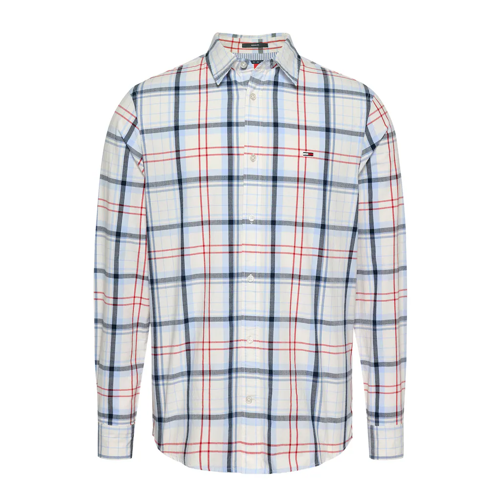 Tommy Jeans Langarmhemd »TJM REG POPLIN CHECK LS SHIRT« ▷ Bestellen