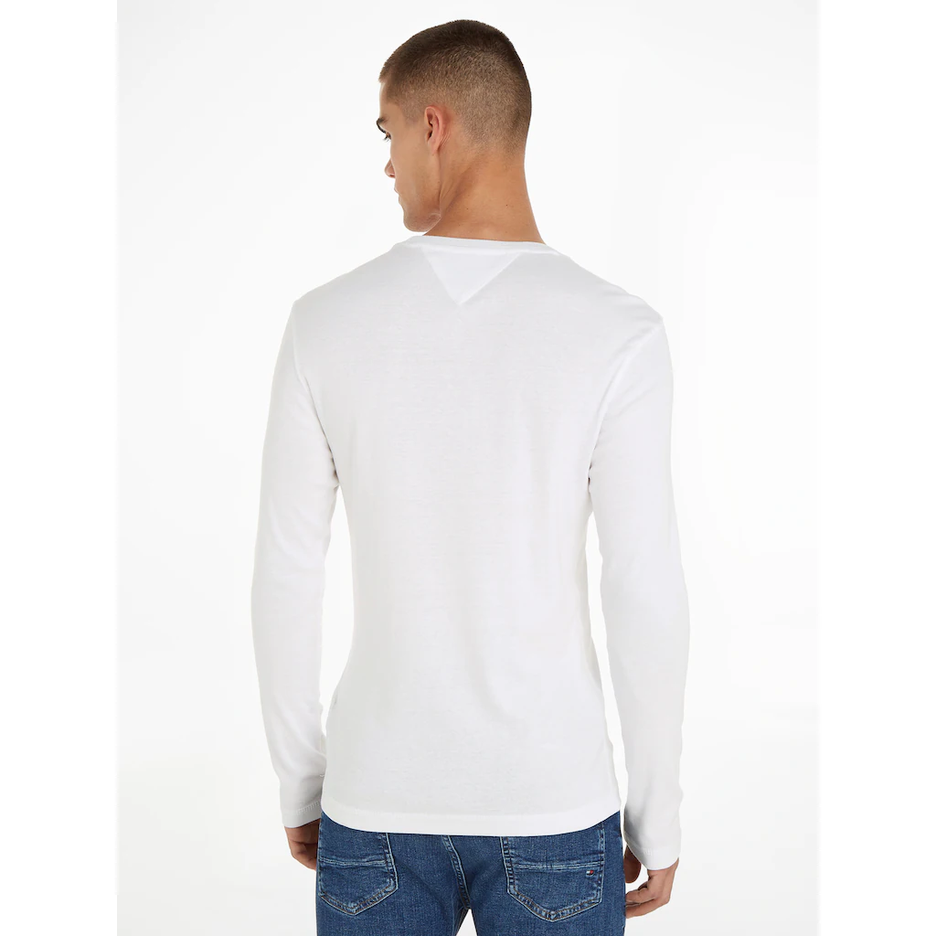 Tommy Jeans Langarmshirt »TJM ORIGINAL RIB LONGSLEEVE TEE« ▷ Für