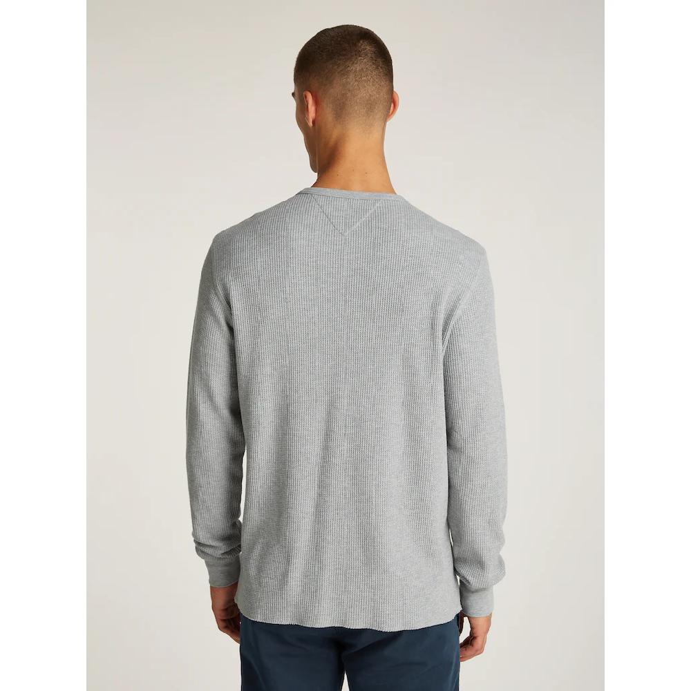 Tommy Jeans Langarmshirt »TJM SLIM WAFFLE L/S TEE EXT« Mit Waffelstruktur ▷ Kaufen