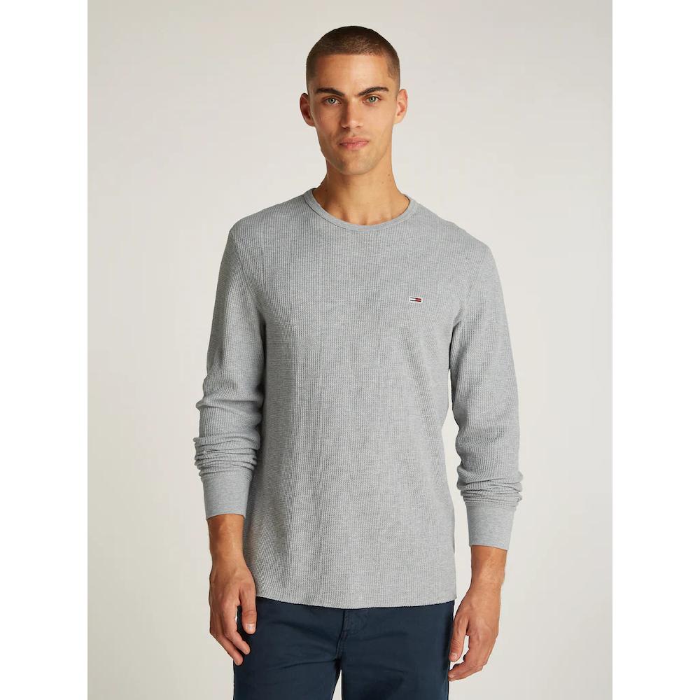 Tommy Jeans Langarmshirt »TJM SLIM WAFFLE L/S TEE EXT« mit Waffelstruktur ▷ kaufen