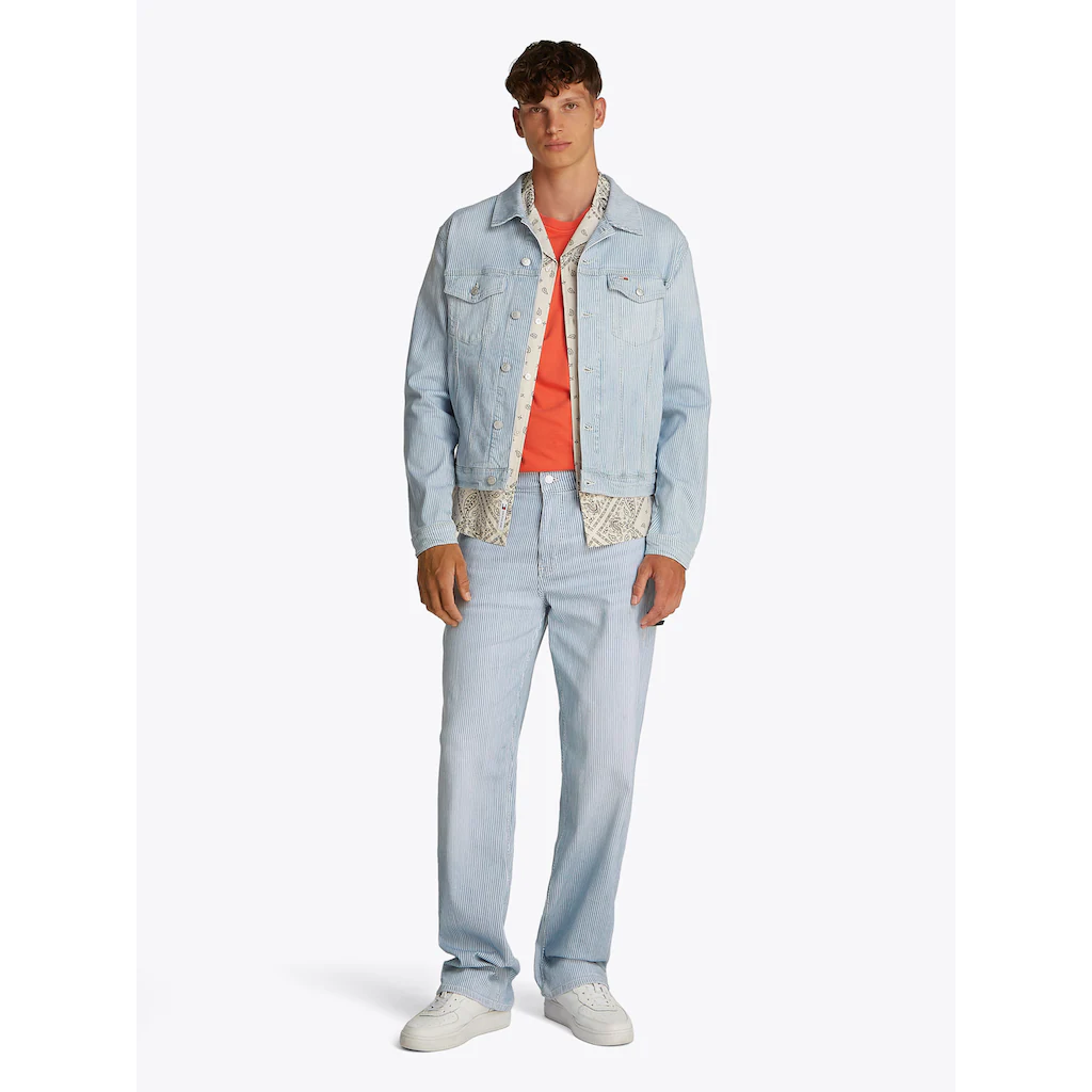 Tommy Jeans Loose-fit-Jeans »Jamie Loose Straight« Fein Gestreift ▷ Bestellen