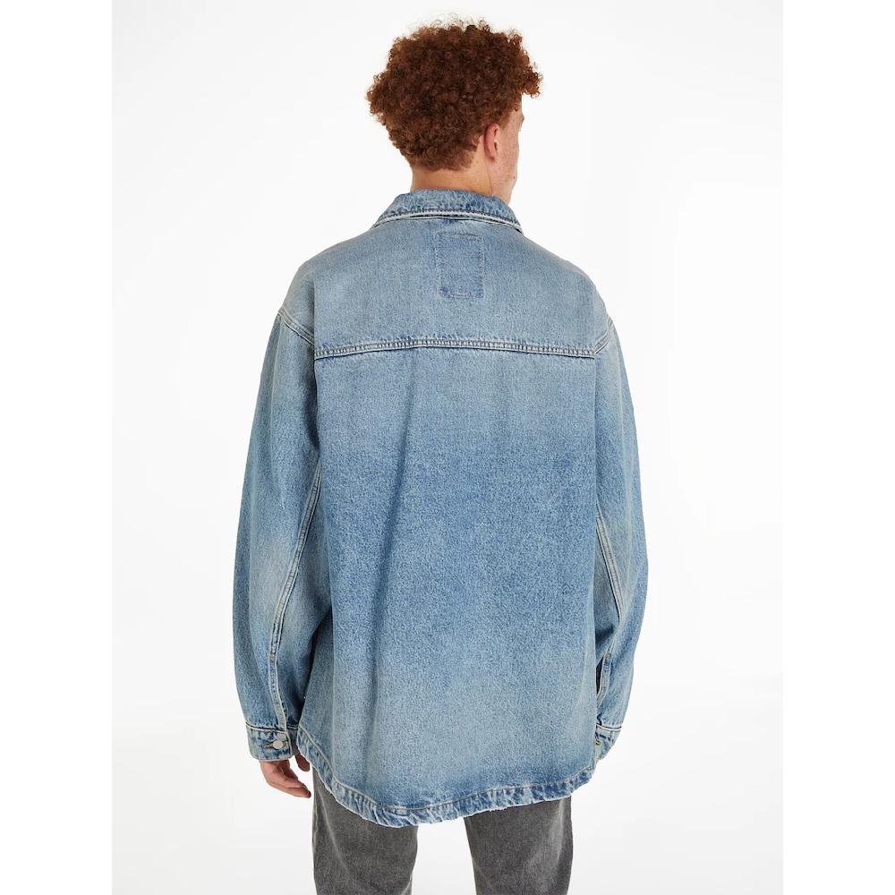 Tommy Jeans Outdoorhemd »AIDEN OVERSHIRT AH7017« Mit Logoschriftzug ▷ Bestellen