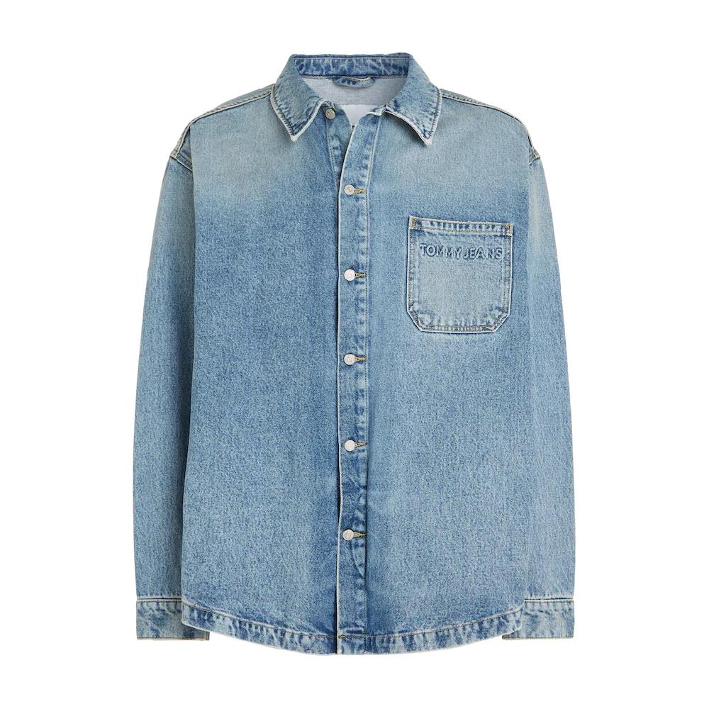 Tommy Jeans Outdoorhemd »AIDEN OVERSHIRT AH7017« Mit Logoschriftzug ▷ Bestellen
